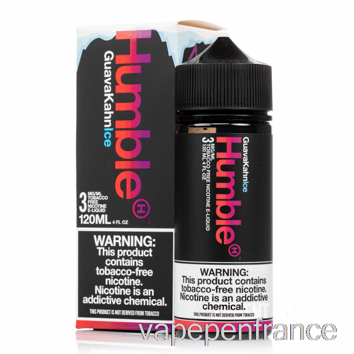 Goyave Glacée Kahn - Humble Juice Co - Stylo Vape 120 Ml 3 Mg